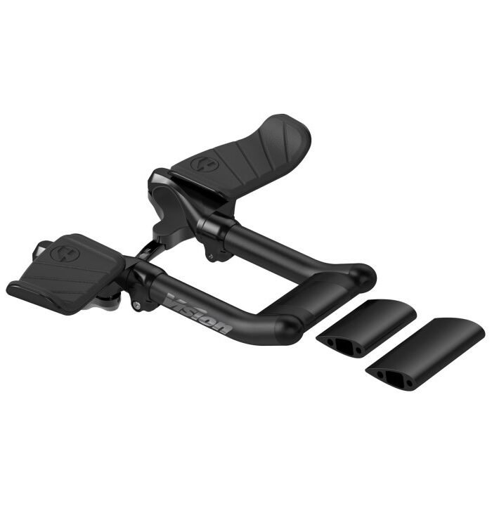 Vision Metron Mini Clip-On Carbon Lenkeraufsatz - schwarz